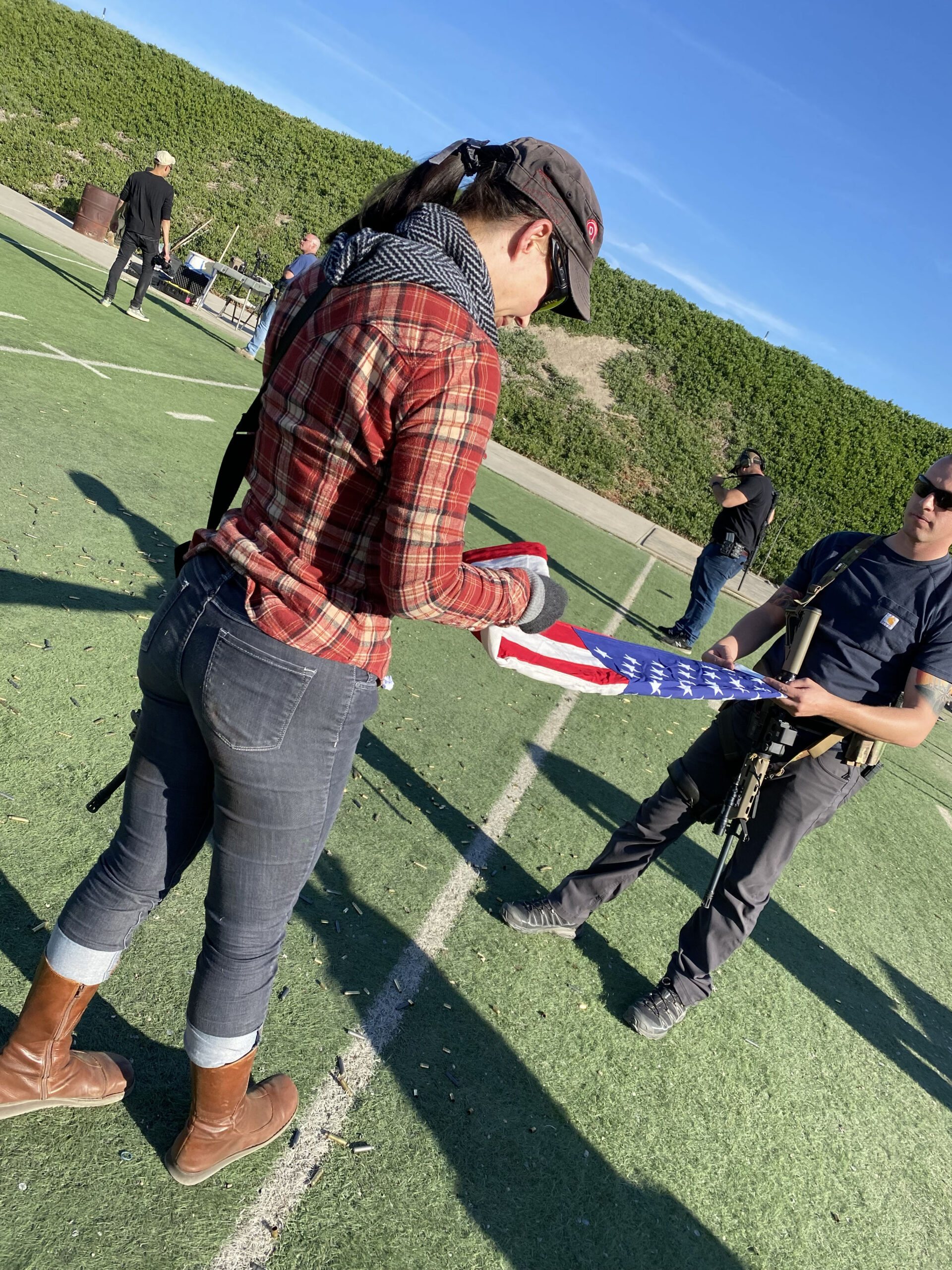 Post Op Therapy training with first responders